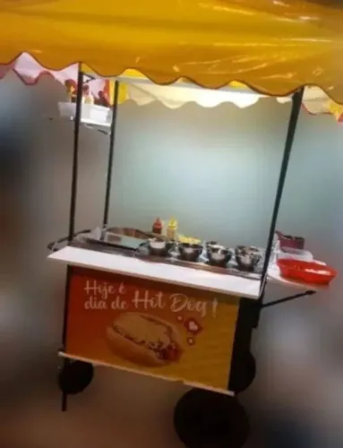 Carrinho de hot dog
