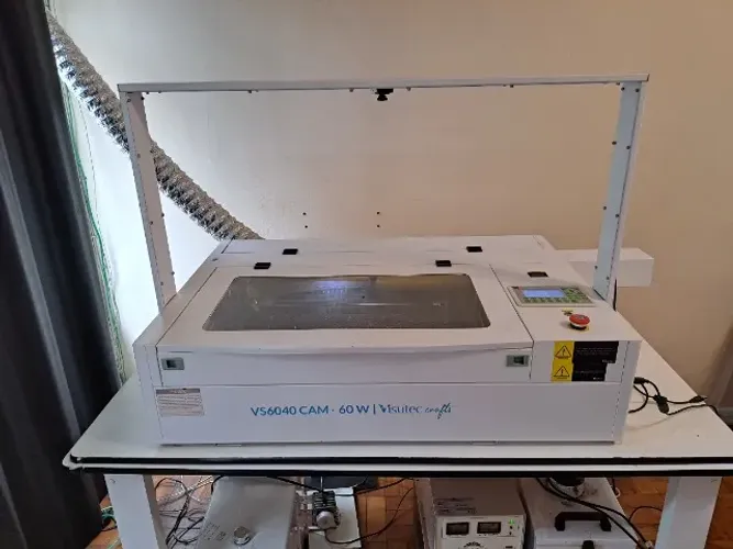 Maquina Router Laser Cnc Vs6040 Corte Gravação 60w (Usado)