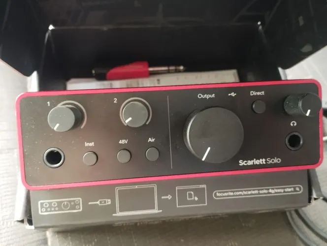 Scarlett solo 4th gen