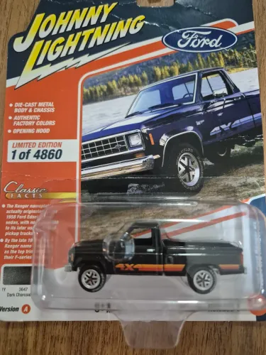Ford Ranger Xl 1985 Classic Gold Colle Johnny Lightning 1/64