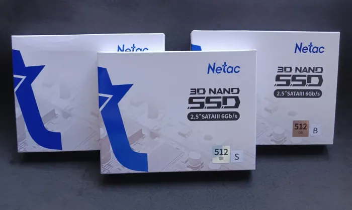 SSD 512Gb 2.5" Sata 3, Netac, Novo nunca usado
