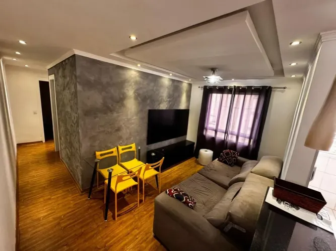 Apartamento 100% mobiliado Vila Prudente/ Vila Independência 2 dorm 1 vaga.