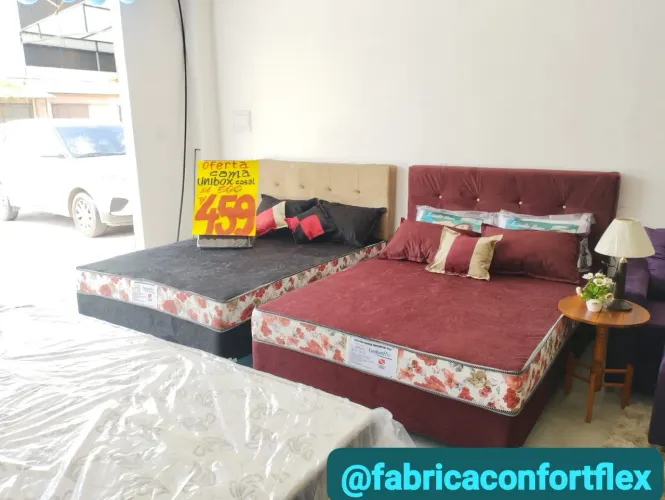Cama Box casal, Nova e entrego hoje ainda.