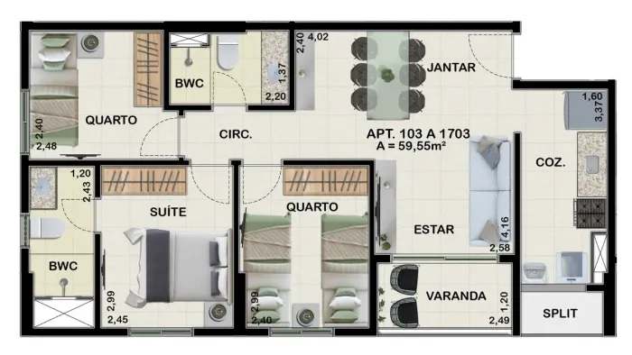 Apartamento em Madalena Recife PE