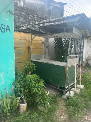 CARRINHO DE COMIDA DE RUA AMBULANTE 