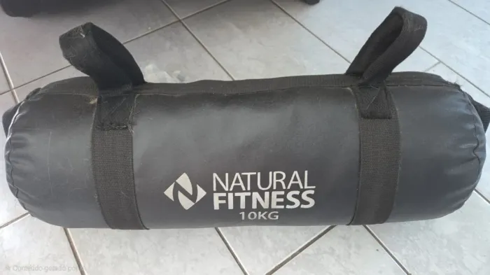Sandbag 10kg Natural Fitness de Lona Náutica reforçada SUPERNOVA