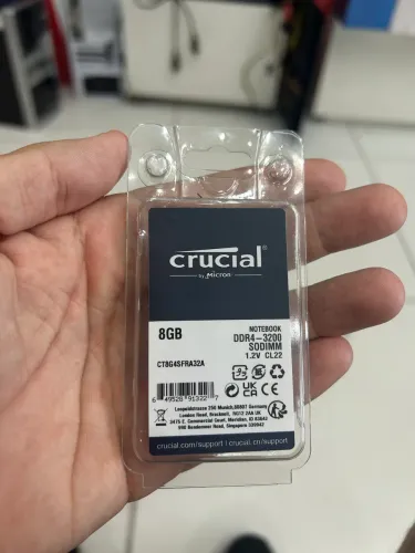 Memória RAM 8GB - 3200mhz