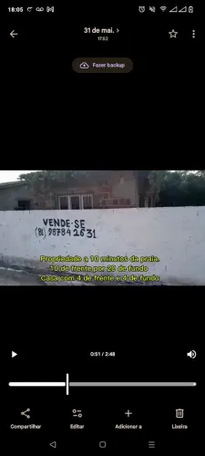 Casa de praia - barra de catuama