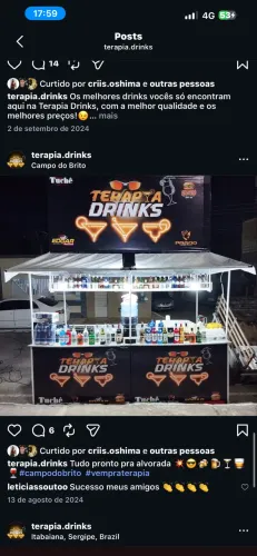 Vendo Barraca de Drinks