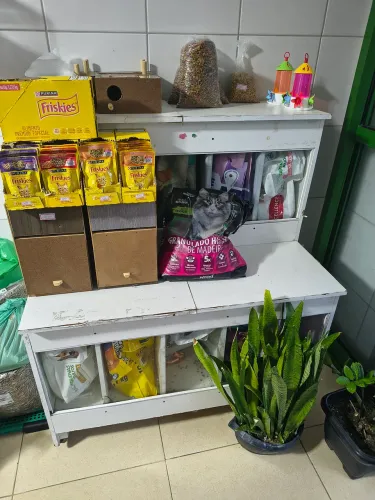Balcão de ração 