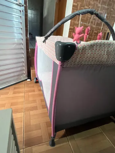 BERÇO PLUS PORTATIL BABY STYLE COM TROCADOR E CHIQUEIRINHO