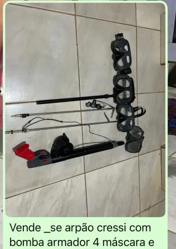 Vende se arpão cressi 55