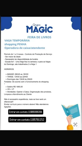 Vaga de emprego