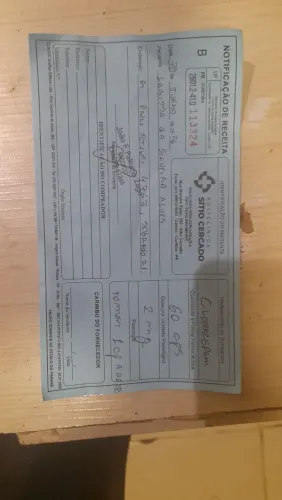 Receita três caixas