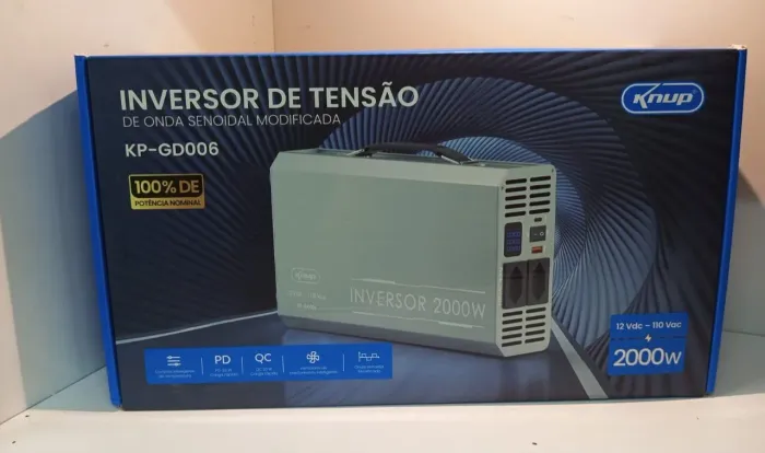 Inversor tensão onda senoidal modificada