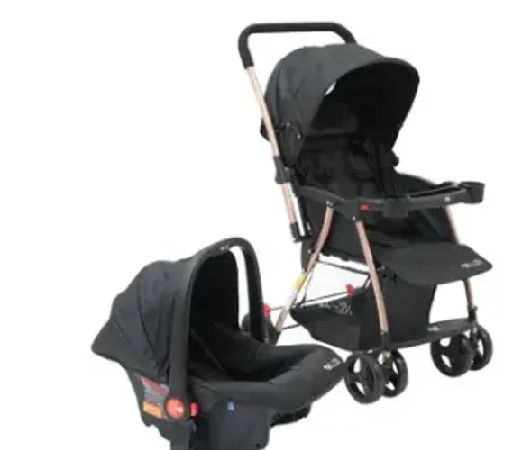 Carrinho de Bebê com Bebê Conforto Cosco + Travel System Reverse 0 a 15kg