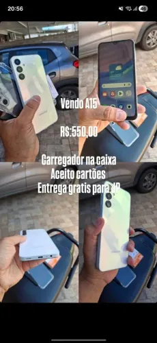 Samsung a15 com carregador 