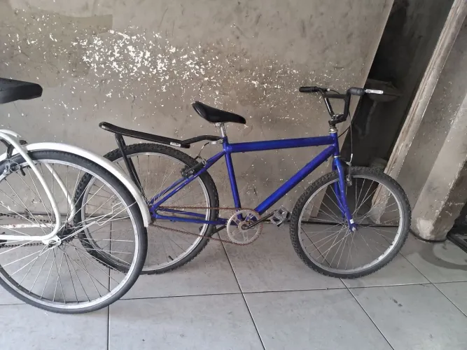 Bicicleta azul