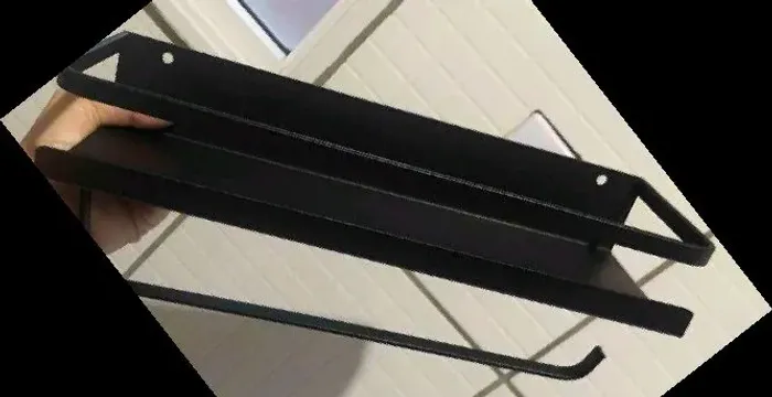 Prateleira Suporte De Utensílios Para Cozinha Temperos + Portal Papel 30cm