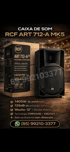 Caixa RCF ART 712-A MK5 1400W