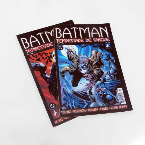 Batman Tempestade de Sangue Vol 1 e 2 (Mythos)