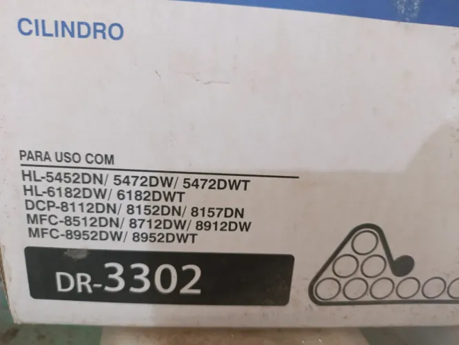 Unidade de Cilindro Brother DR-3302 lacrados originais 