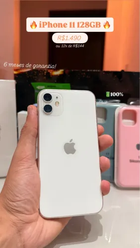 iPhone 11 128GB + Brindes + Garantia
