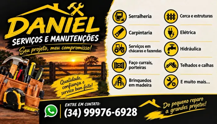 Serviços e manutenções