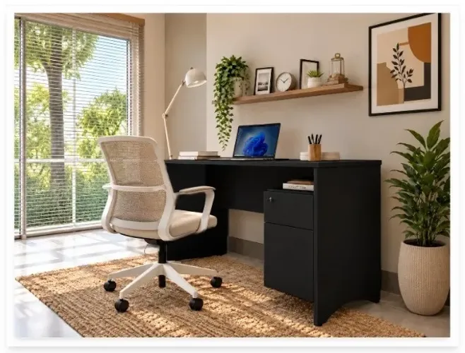 Mesa Desk Top Best Work Cabinet Blackout: Medidas L130cm x P60cm. Via Whatsapp