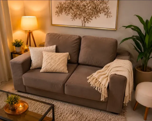 SOFA GRANDE 2 LUGARES - TODOS RETRATEIS