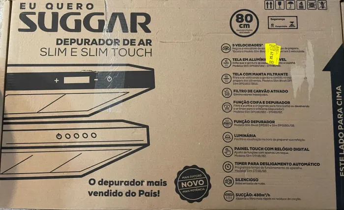 SUGGAR INOX 80cm