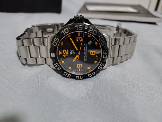 RELOGIO TAG HEUER F1 ZERADO! COMPLETO! CAIXA, MANUAL E CERTIFICADO