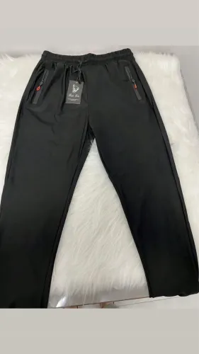 Calça Jogger Preta Masculina Dry Fit Esportiva