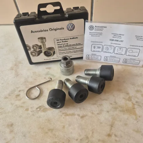 Parafuso anti furto para rodas vw virtus