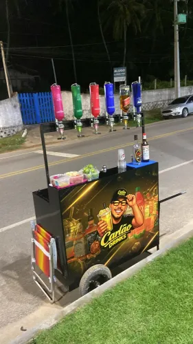Carrinho de bebida