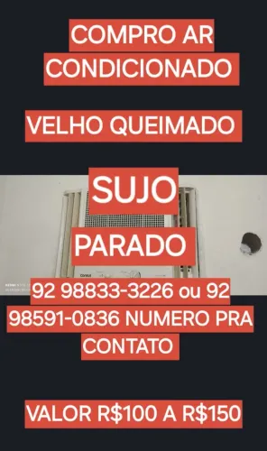 Ar Condicionados velho de caixa