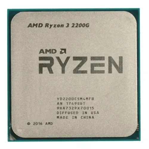 AMD Ryzen 3 2200G (Com Cooler Original) - Perfeito Estado e Funcionando