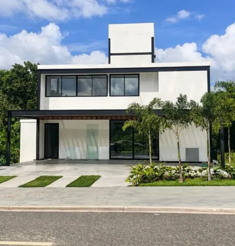 Casa no Alphaville Brennand | 4 suítres | 340m² | piscina privativa | lazer | casa nova