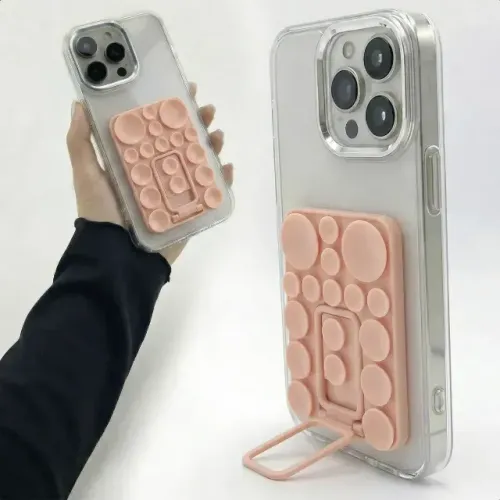 Ventosa Com Suporte Dobrável Universal Para Celular