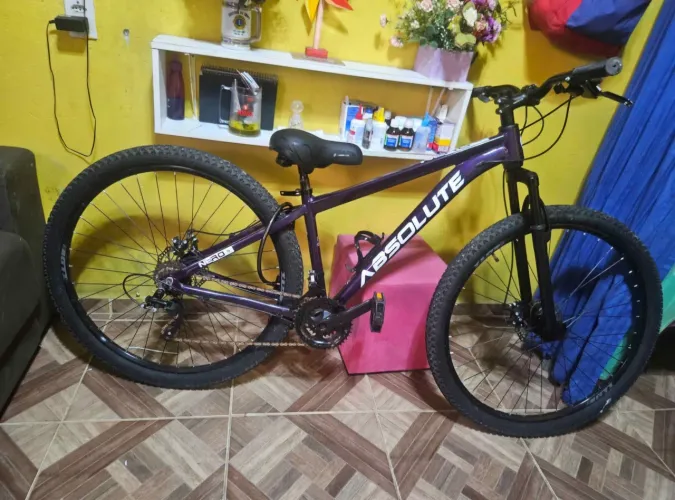 Bike Absolute Nero 5 Roxa - Tamanho S (15) | Aro 29
