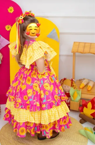 Vestido Junino TAM 8