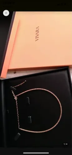 Colar vivara rose gold (ler o anúncio)