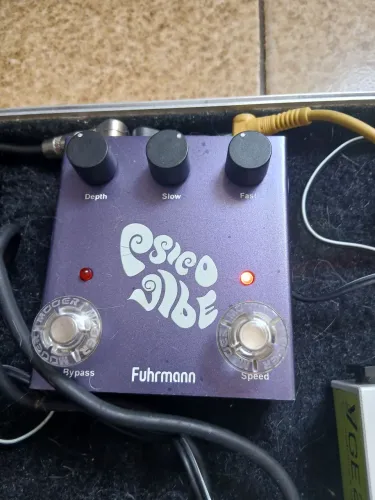 Pedal Psico Vibe PV01 Univibe Chorus Leslie Vibrato 