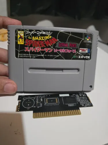 Spider Man Lethal Foes - Super Famicom SFC - REPRO