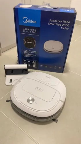 Aspirador Robô Midea SmartMop 2000 - Aspira e Passa Pano | Excelente Estado