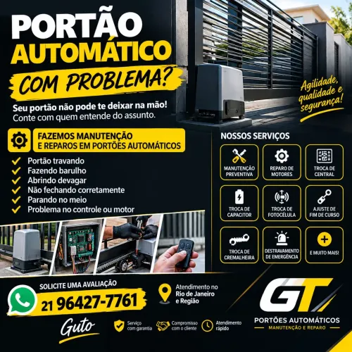 Conserto portão eletrônico