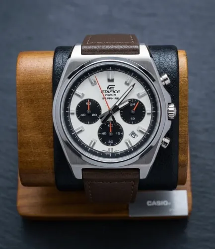 Relógio Casio Edifice Safira Marron Novo