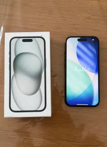 iPhone 15 Preto 256Gb - Zero apenas 1semana de uso garantia até junho de 2027 