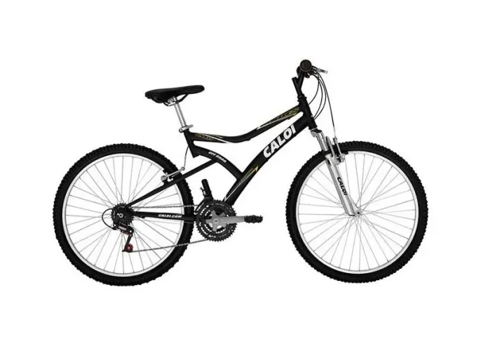 Bicicleta Caloi Andes Aro 26 + Suporte de Parede + Cadeado