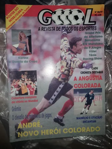 Revista GOOOL 1997 n° 55 / Pôster interno